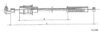 CABOR 11.198 Accelerator Cable